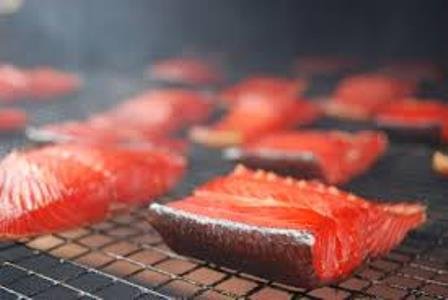 salmon smoking